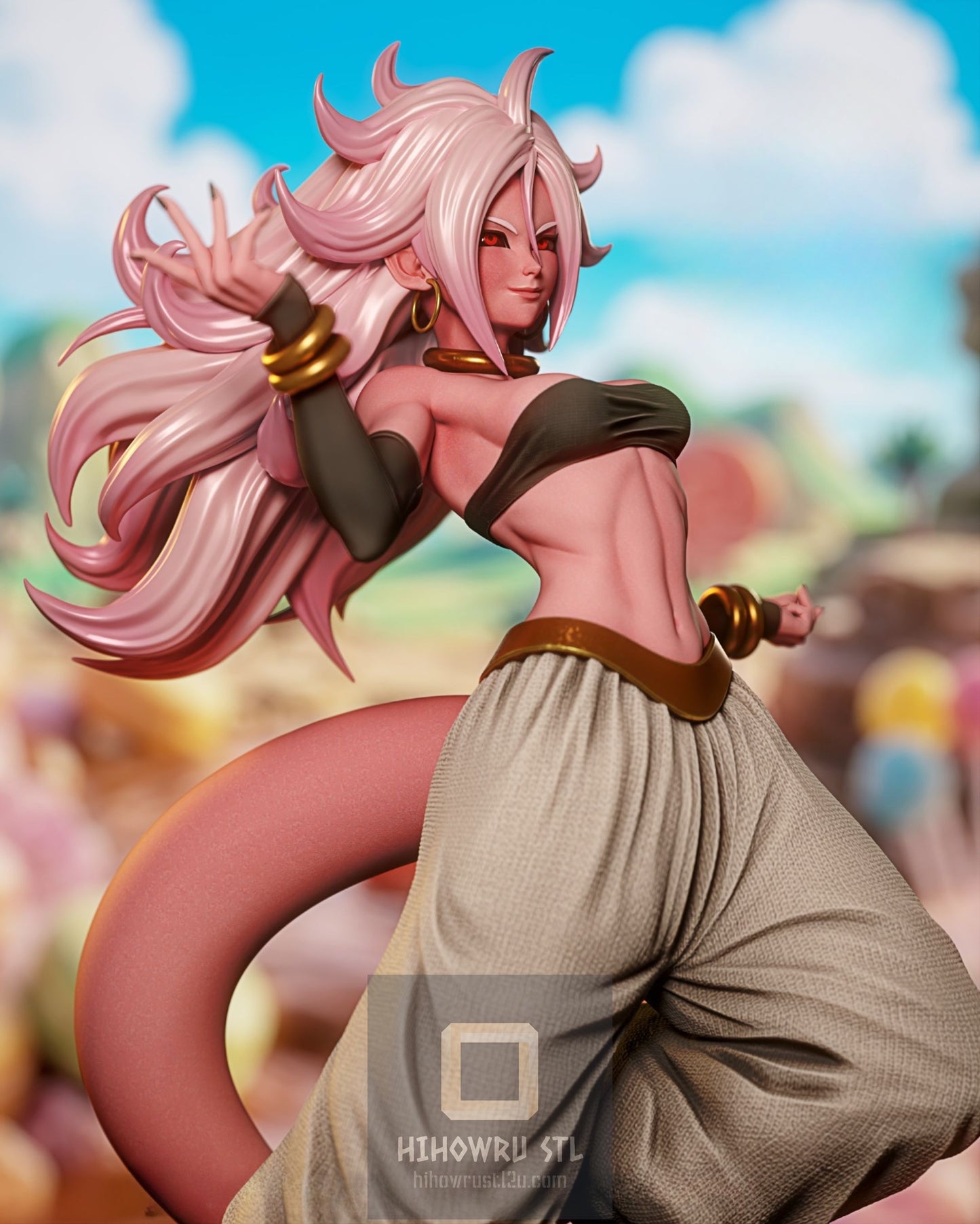 4833 Android 21 NSFW - Dragon Ball - STL 3D Print Files