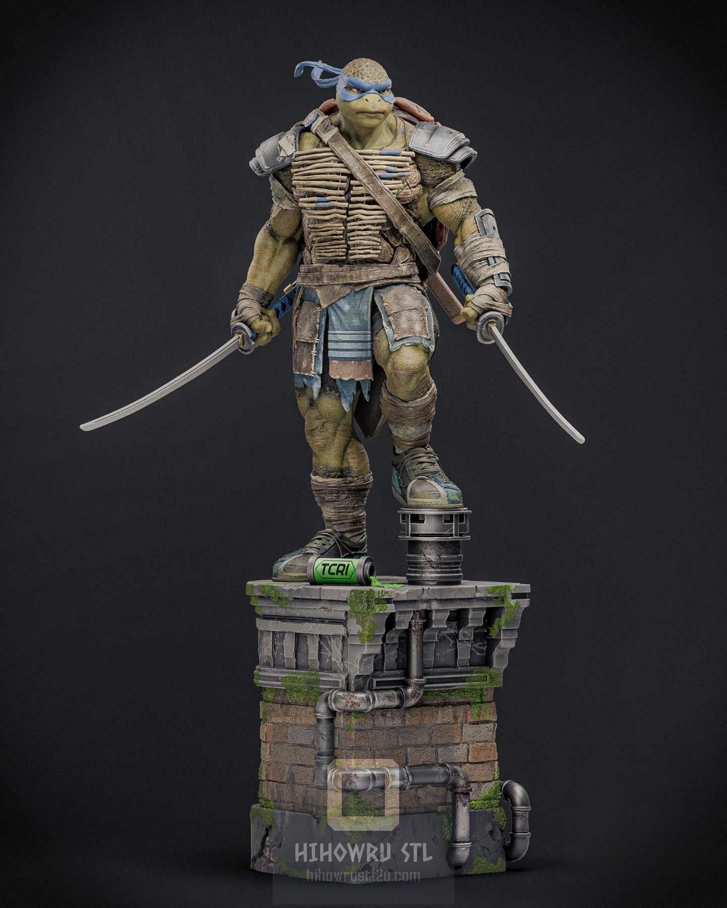 4864 Leonardo - TMNT - STL 3D Print Files