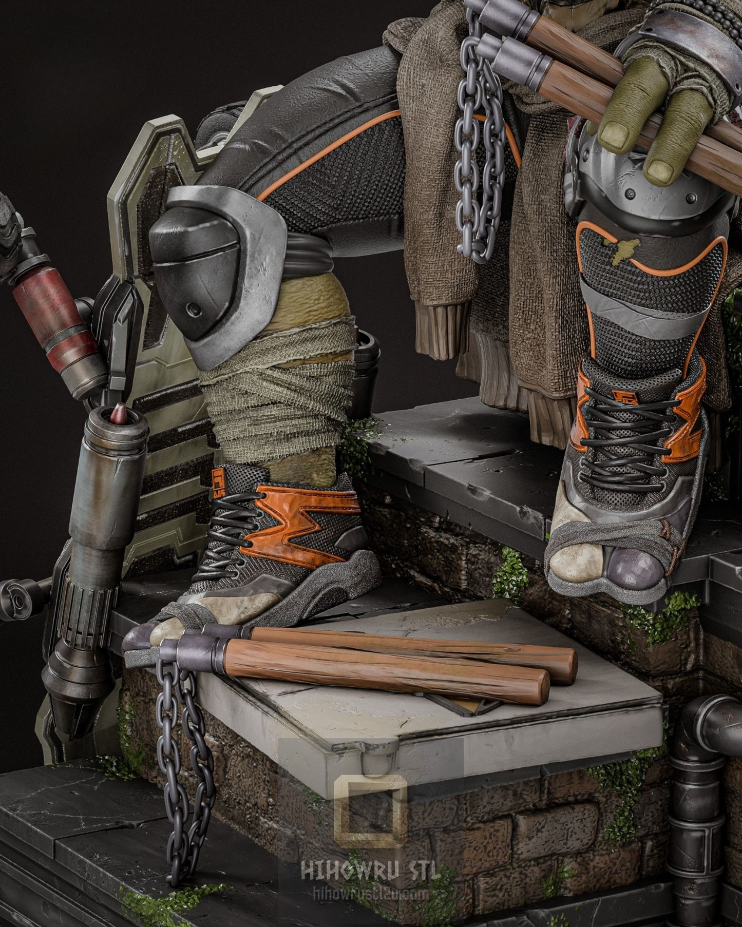 4977 Michelangelo - TMNT - STL 3D Print Files