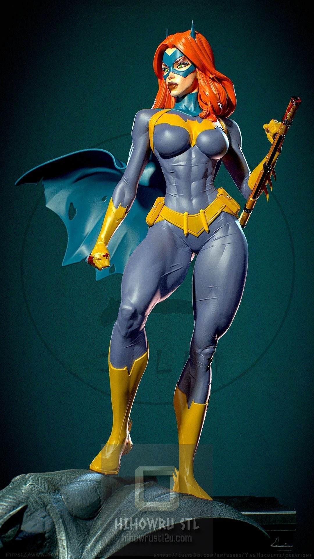 4989 Batgirl NSFW - DC Comics - STL 3D Print Files