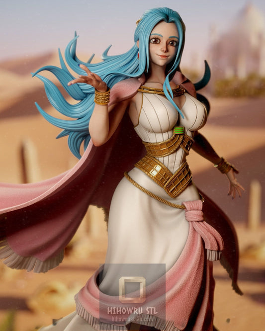 4998 Nefertari Vivi - One Piece - STL 3D Print Files