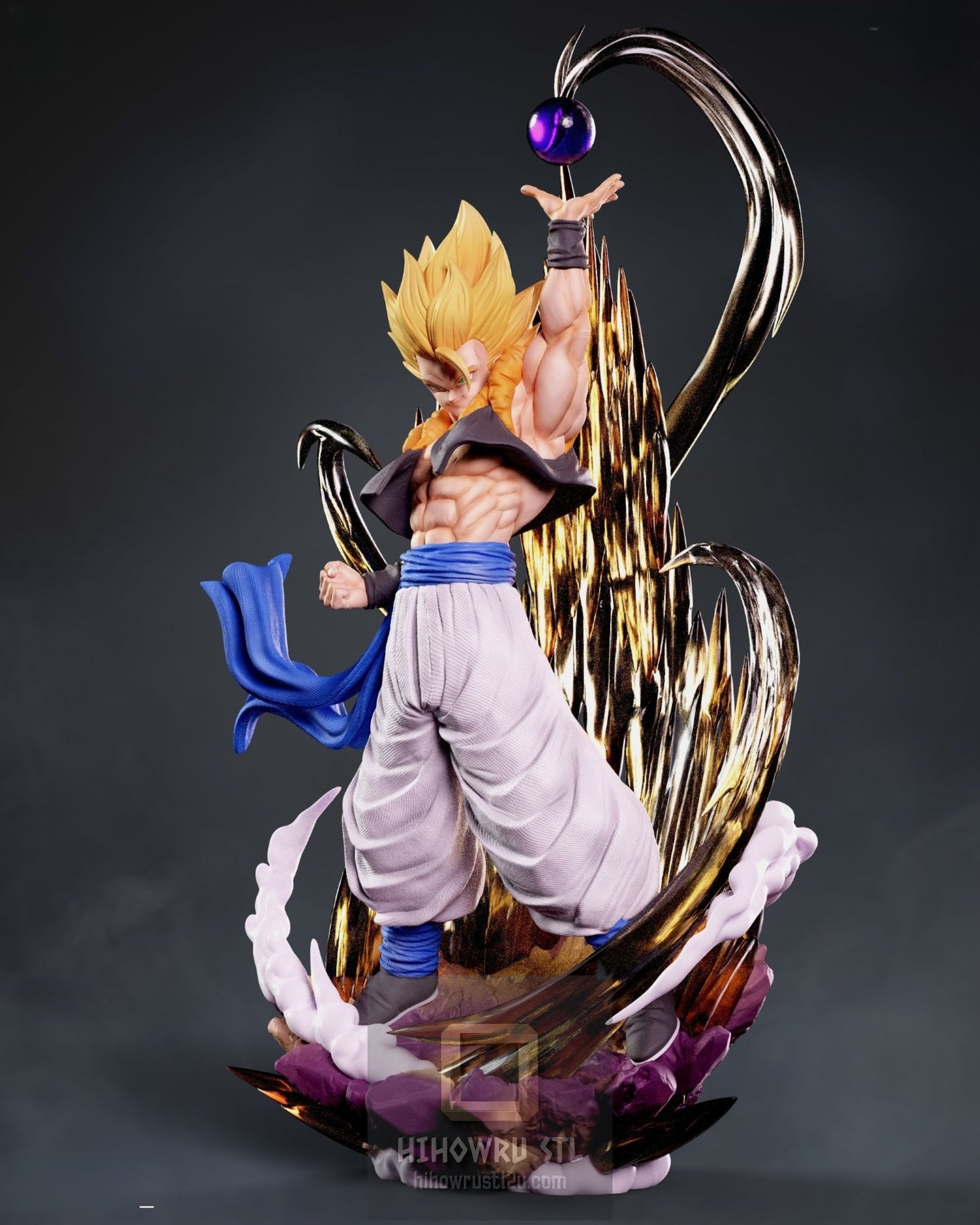4999 Gogeta - Super Saiyan 2 - STL 3D Print Files