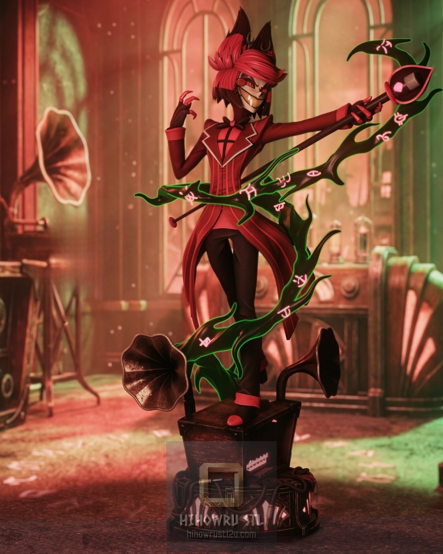 5001 Alastor - Hazbin Hotel - STL 3D Print Files