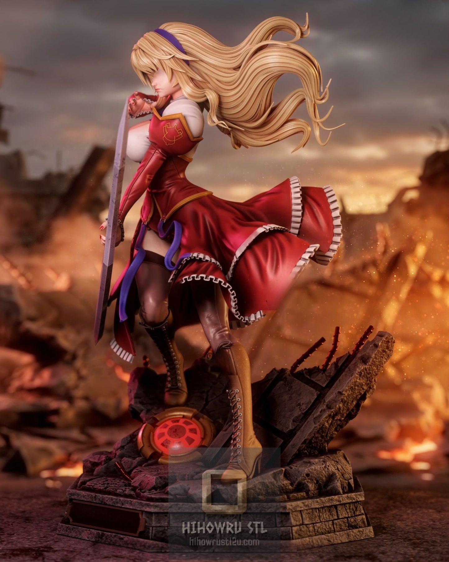 5223 Satellizer L. Bridget NSFW - Freezing - STL 3D Print Files