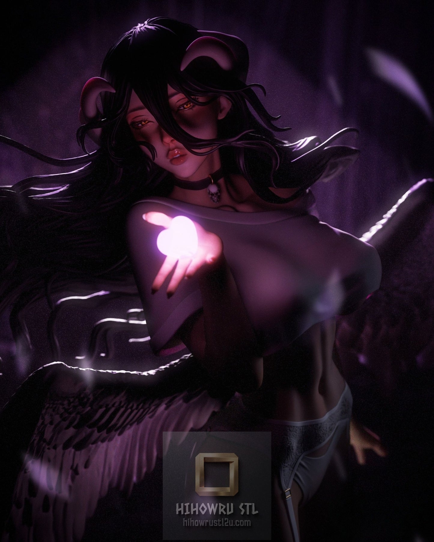 5331 Albedo NSFW - Overlord - STL 3D Print Files