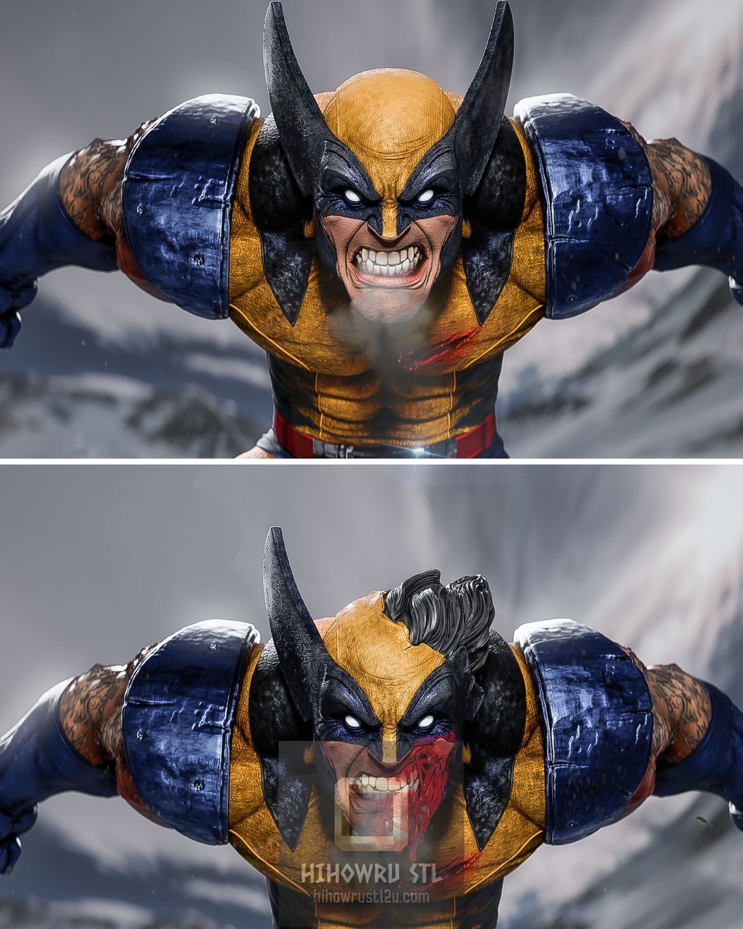 5409 WOLVERINE - X-MEN - STL 3D Print Files