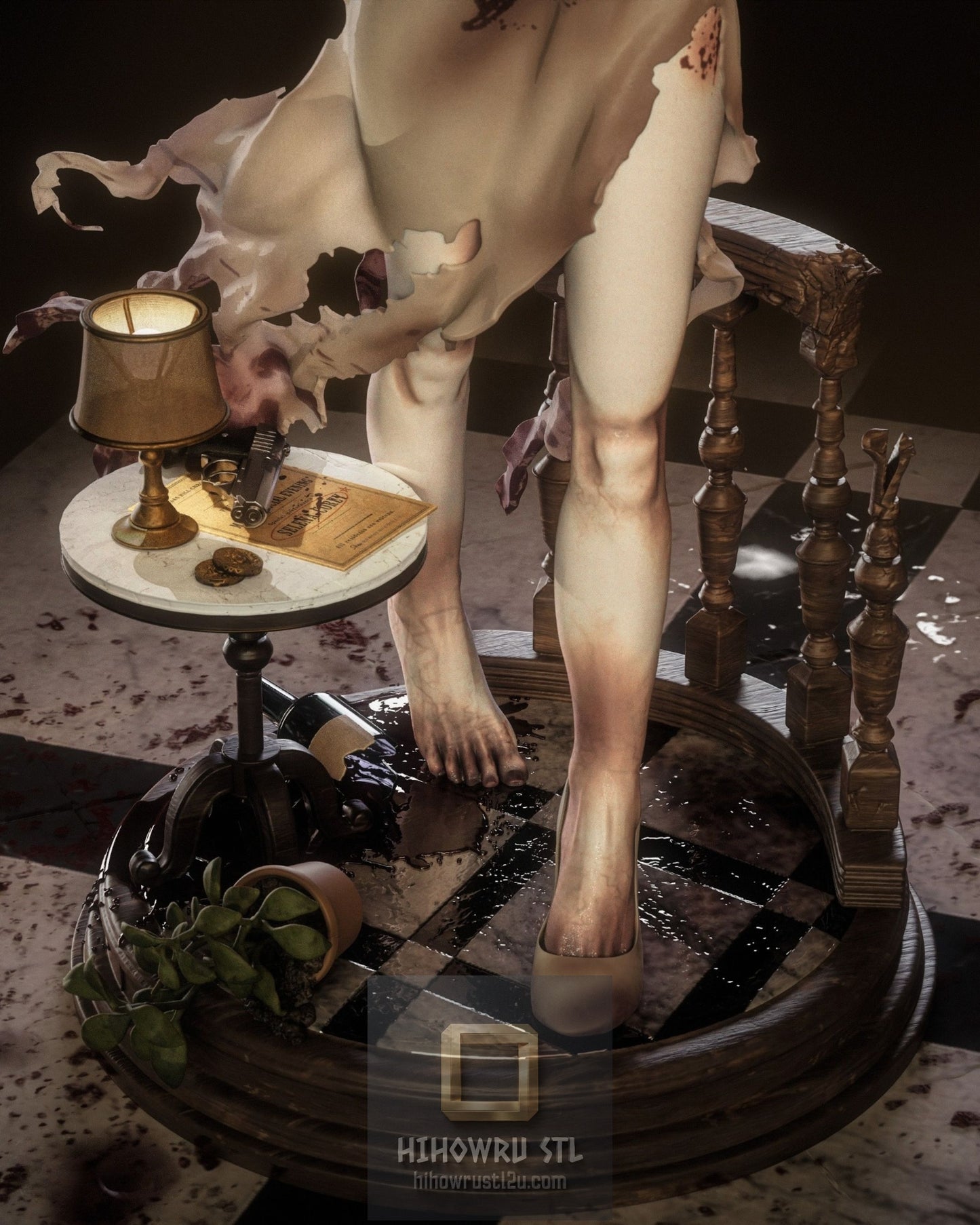 5416 Selena Corey NSFW - Resident Evil: Requiem song - STL 3D Print Files