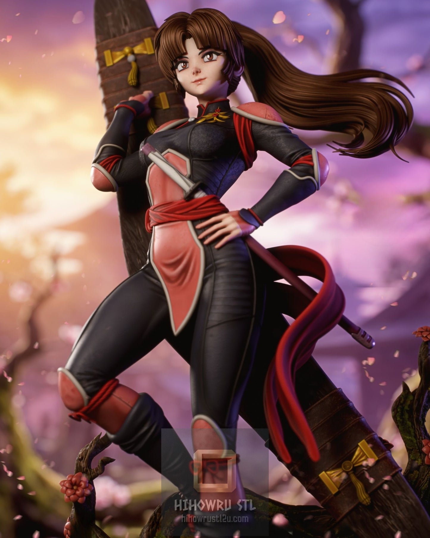 5440 Sango - InuYasha - STL 3D Print Files