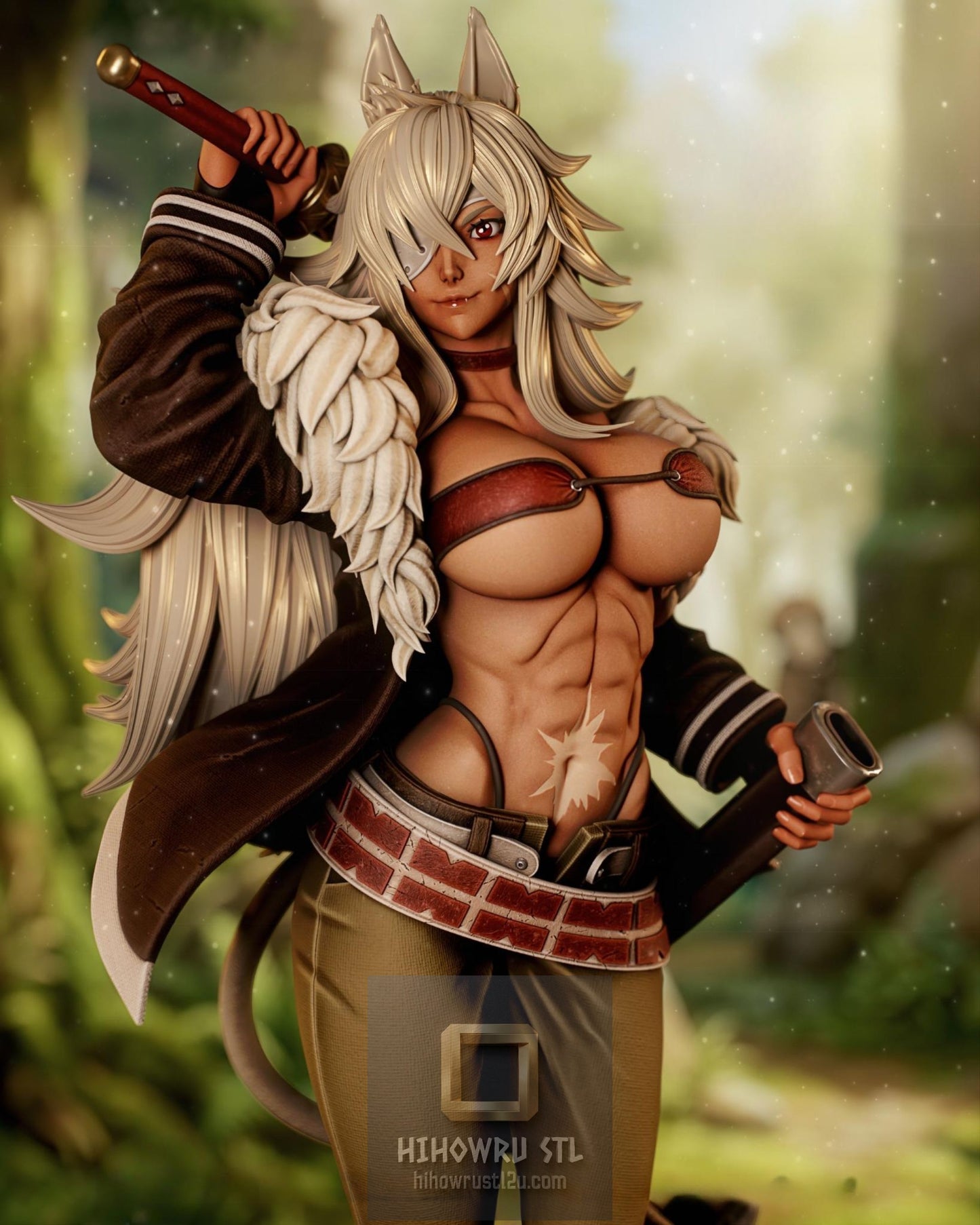 5488 Ghislaine Dedoldia NSFW - Mushoku Tensei - STL 3D Print Files