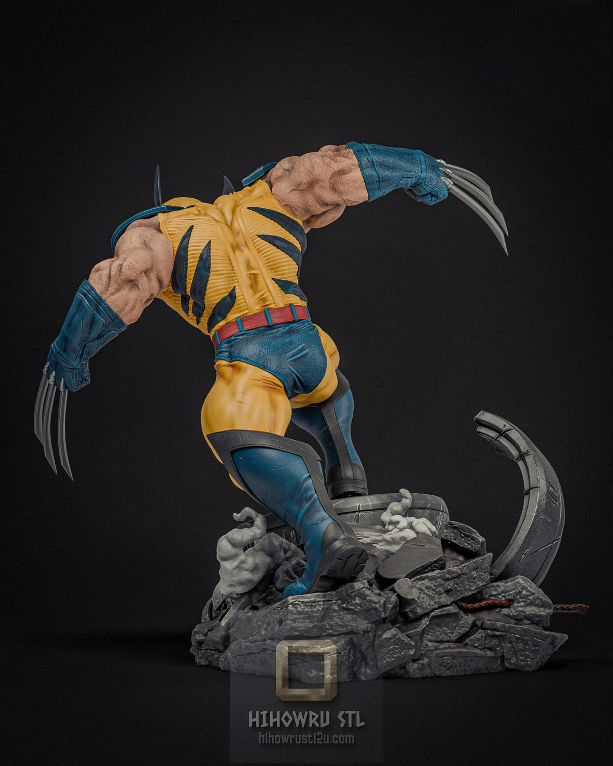 5550 WOLVERINE - X-MEN - STL 3D Print Files