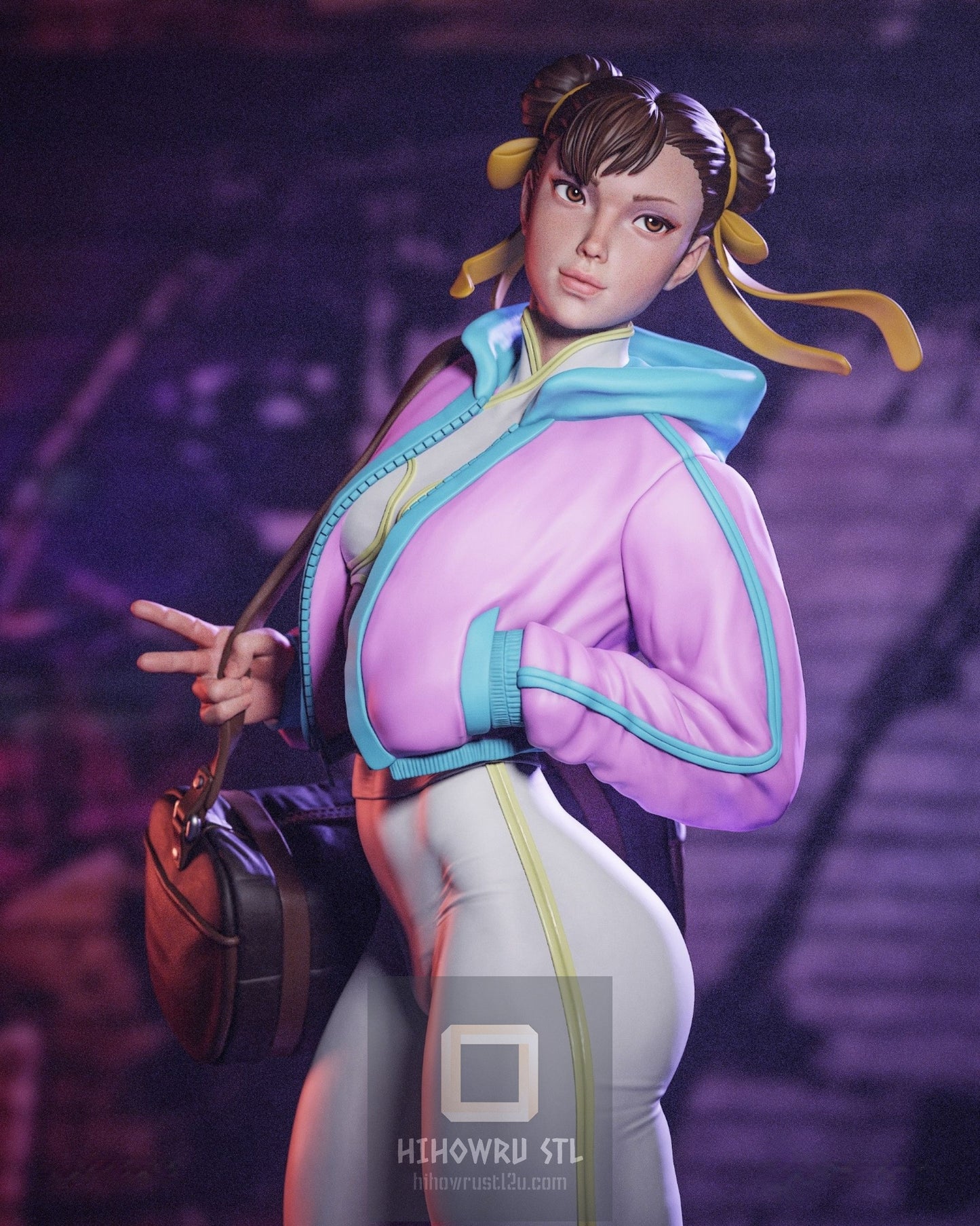 4899 Chun-Li - Street Fighter - STL 3D Print Files