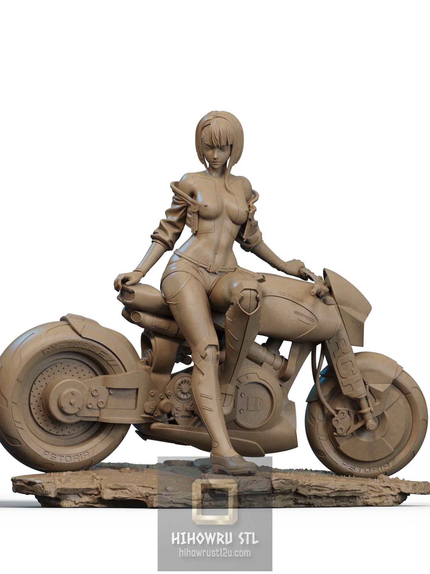 5369 Lucy NSFW - Cyberpunk Edgerunners - STL 3D Print Files