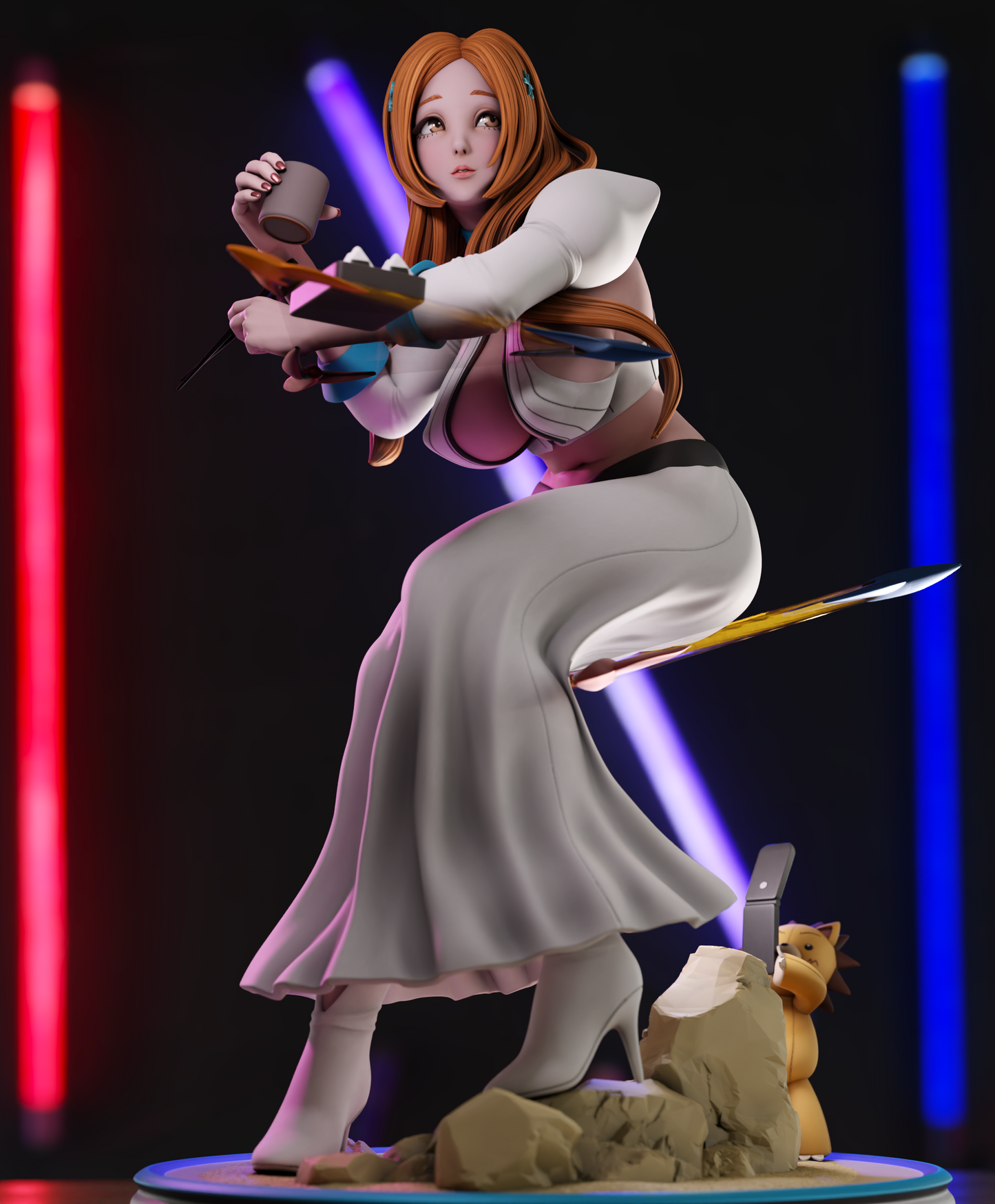 2605 Orihime Inoue NSFW - Bleach - STL 3D Print Files