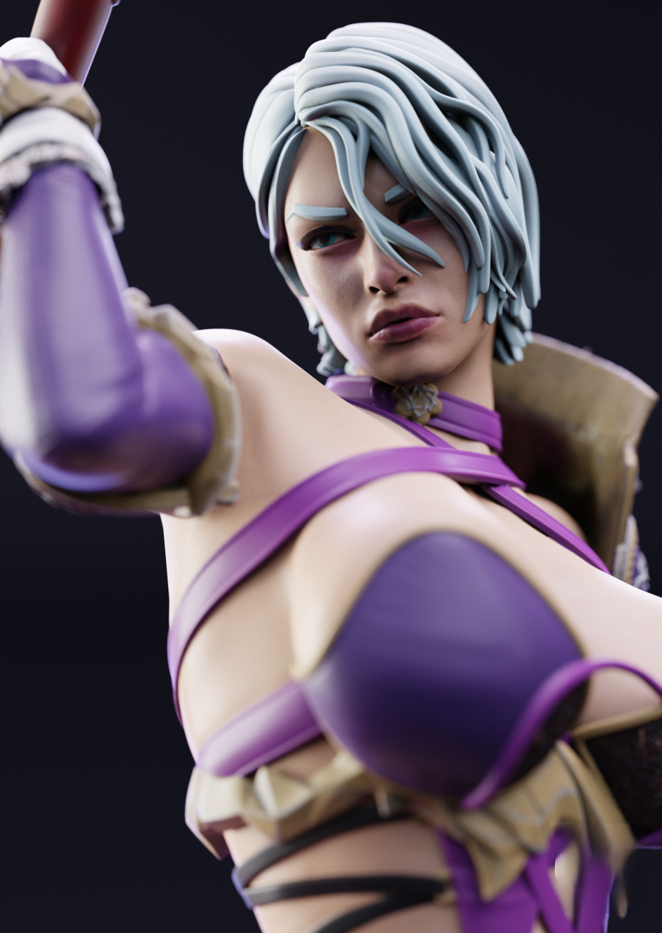 1933 Ivy - SoulCalibur - STL 3D Print Files