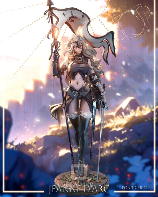 4678 Jeanne d'Arc NSFW - Fate/Grand Order - STL 3D Print Files