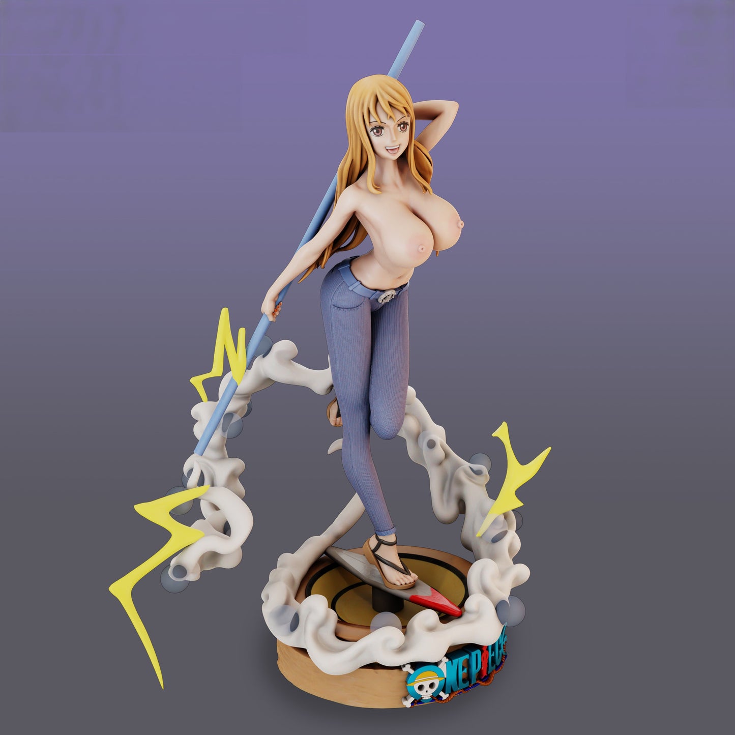 1696 Nami NSFW - One Piece - STL 3D Print Files