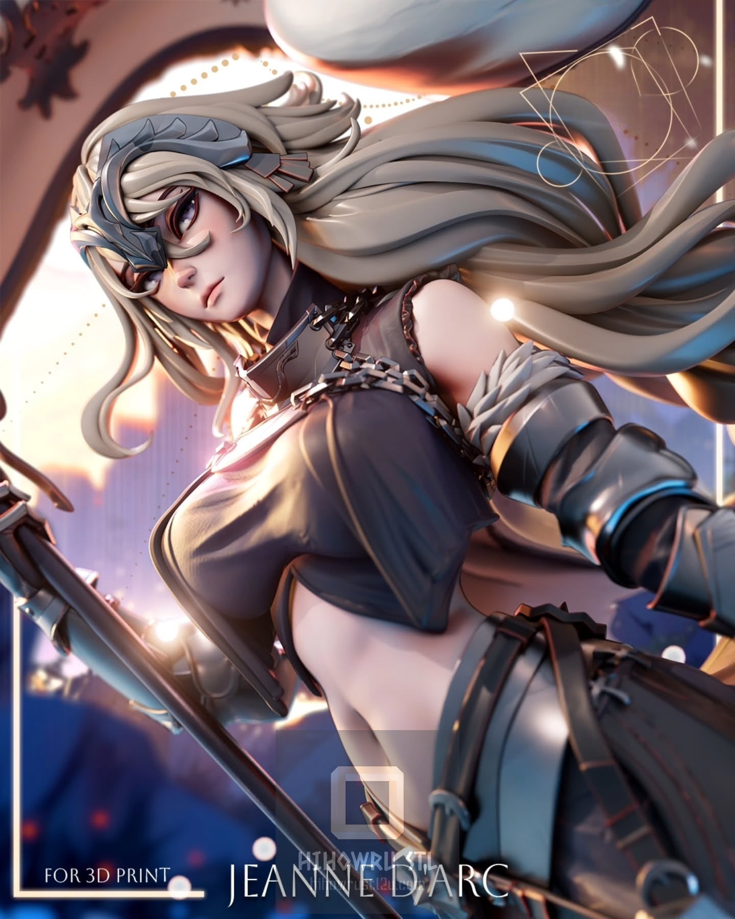 4678 Jeanne d'Arc NSFW - Fate/Grand Order - STL 3D Print Files