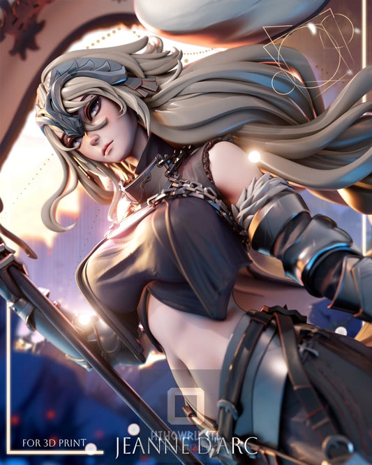 4678 Jeanne d'Arc NSFW - Fate/Grand Order - STL 3D Print Files