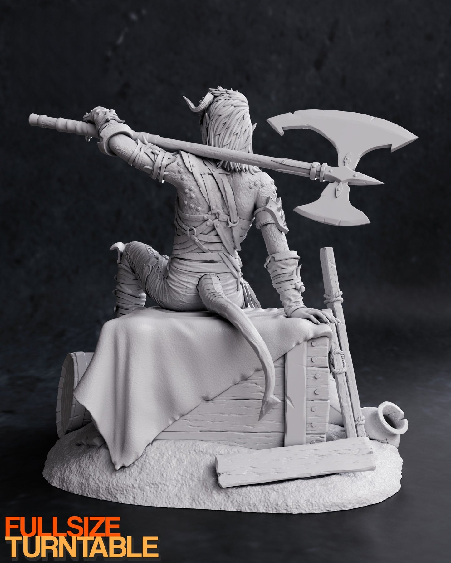 1701 Karlach - Baldur's Gate 3 - STL 3D Print Files