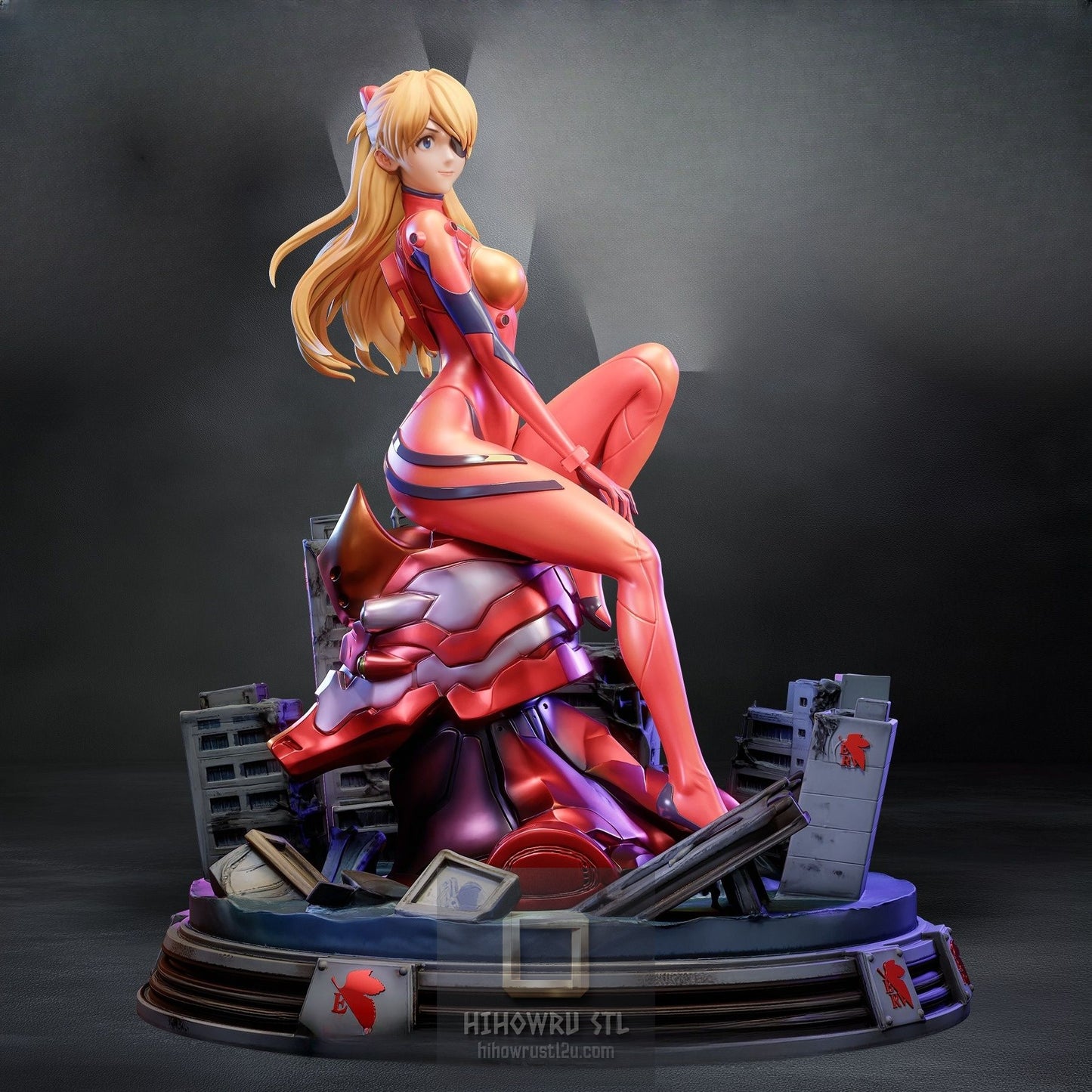 4939 Asuka Langley Soryu NSFW - Neon Genesis Evangelion - STL 3D Print Files