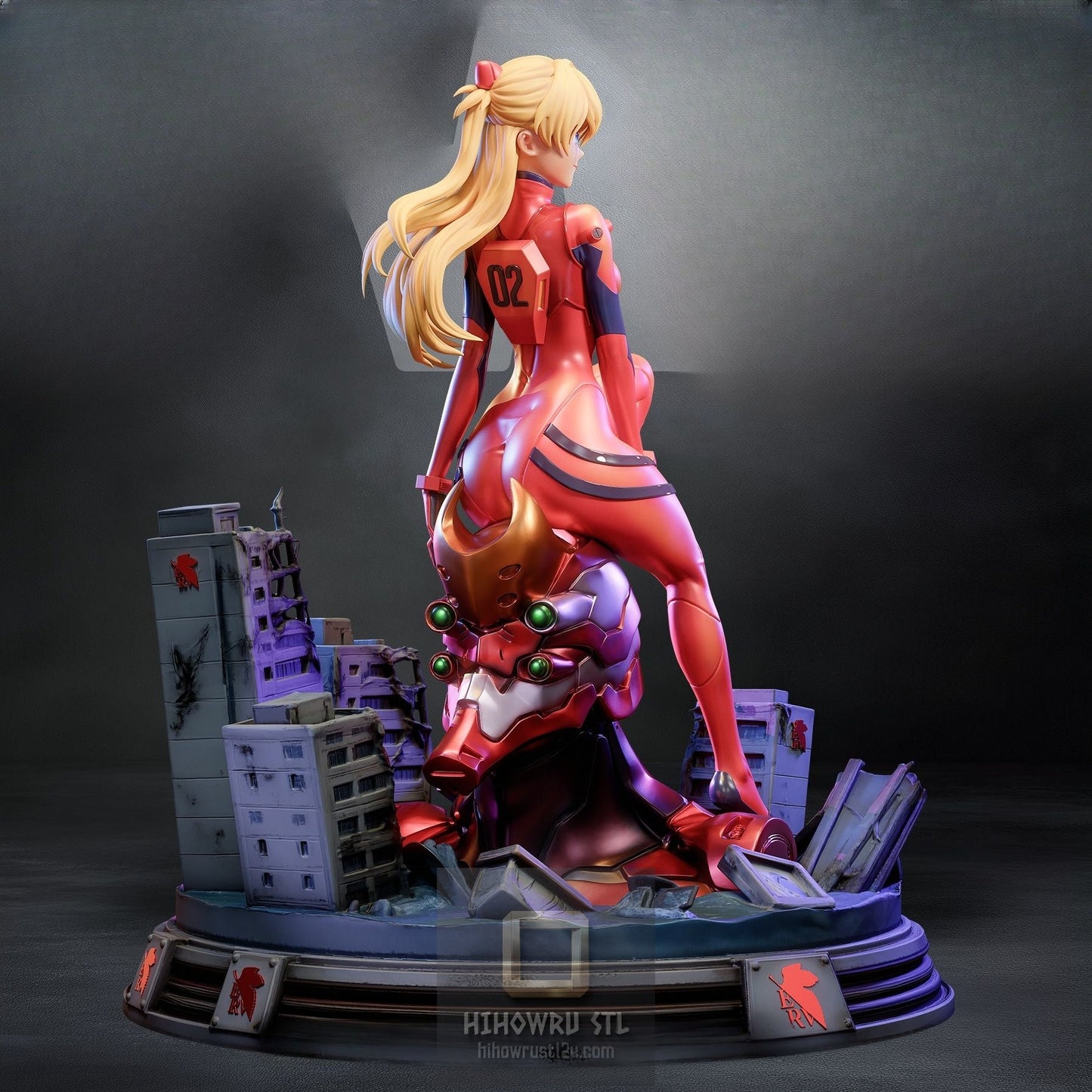 4939 Asuka Langley Soryu NSFW - Neon Genesis Evangelion - STL 3D Print Files