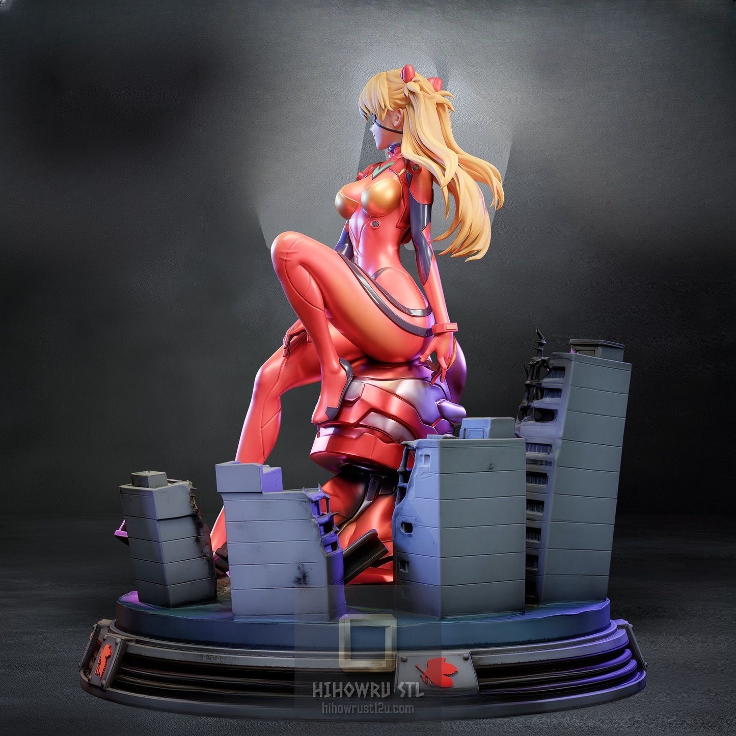 4939 Asuka Langley Soryu NSFW - Neon Genesis Evangelion - STL 3D Print Files