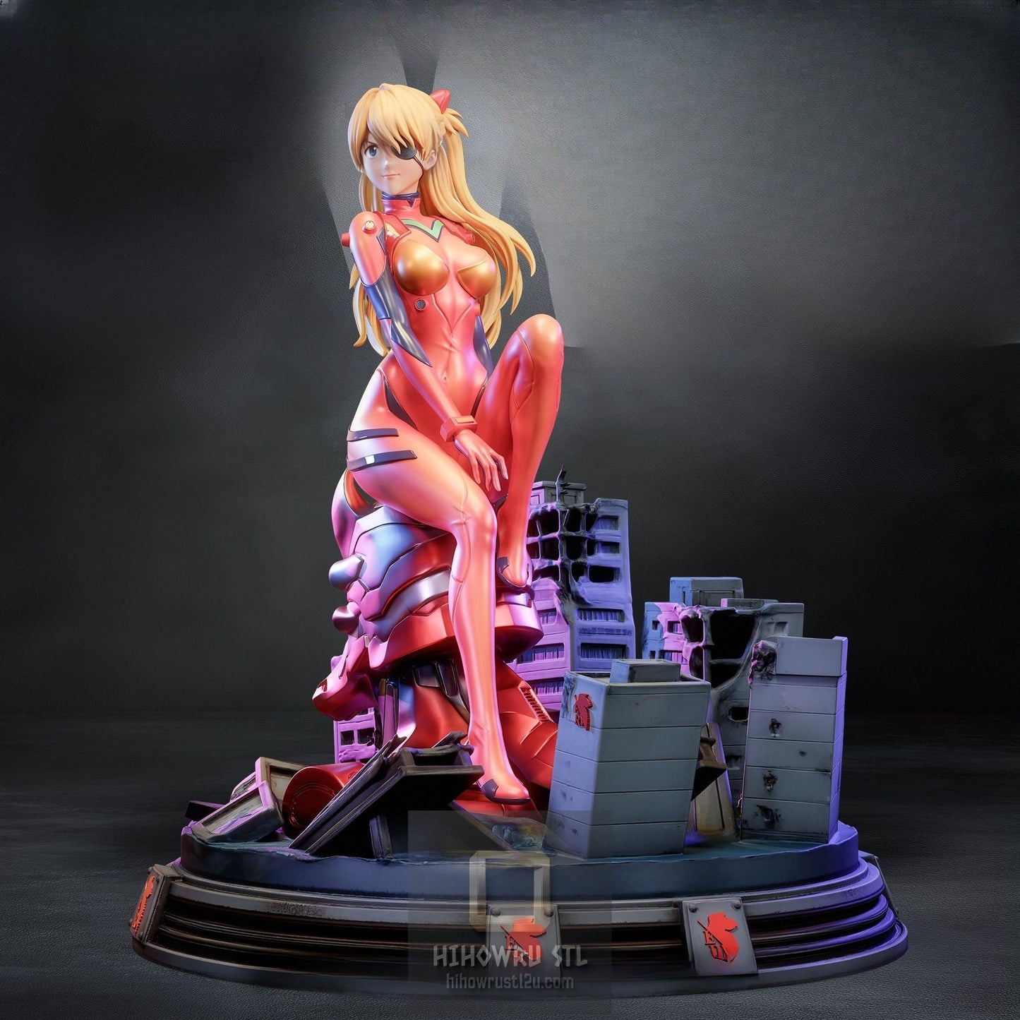 4939 Asuka Langley Soryu NSFW - Neon Genesis Evangelion - STL 3D Print Files