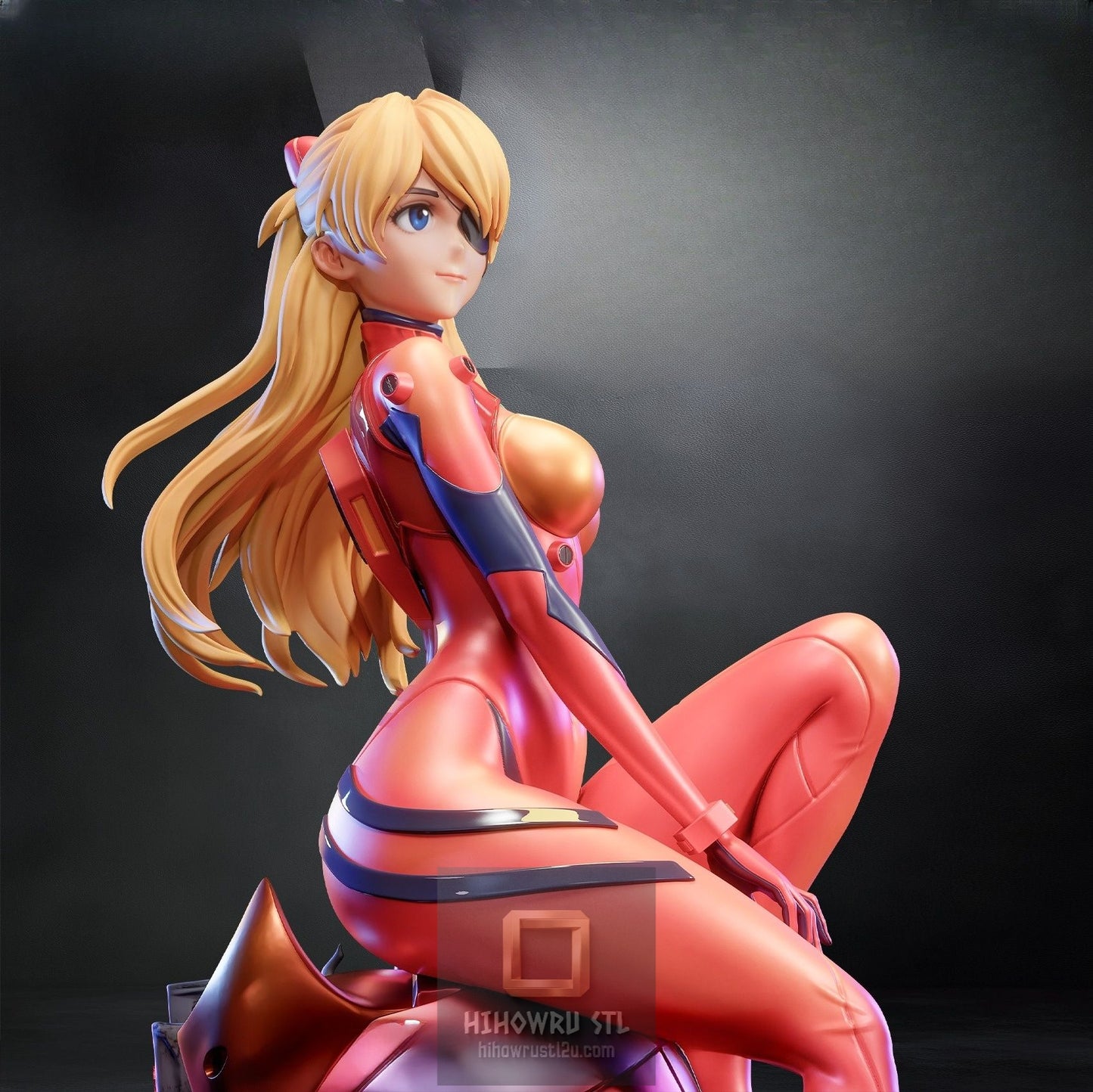 4939 Asuka Langley Soryu NSFW - Neon Genesis Evangelion - STL 3D Print Files