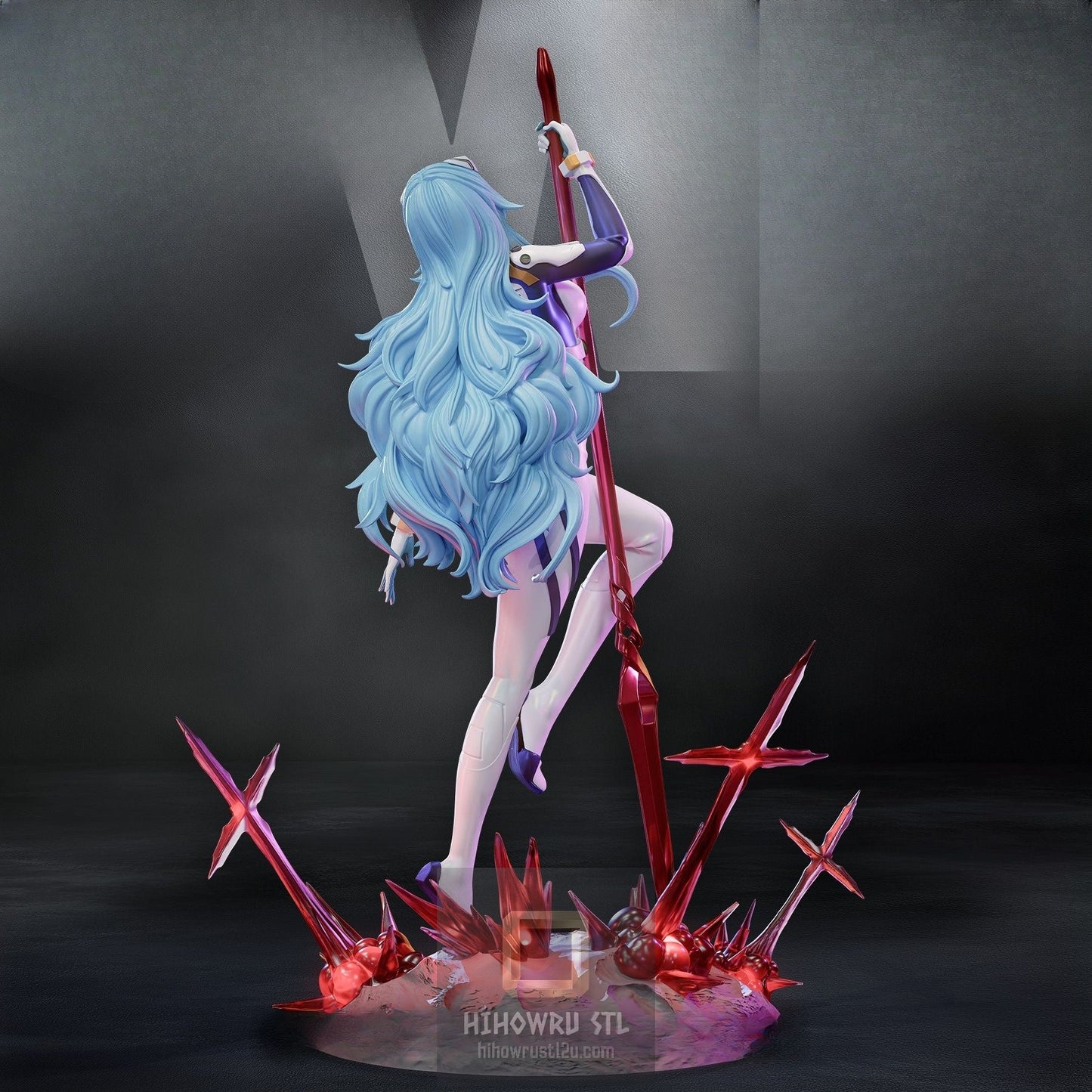4970 Rei Ayanami NSFW - Evangelion - STL 3D Print Files
