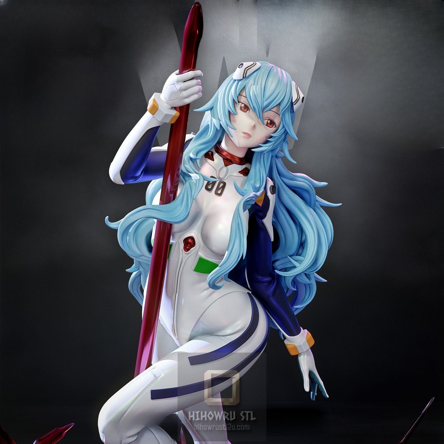 4970 Rei Ayanami NSFW - Evangelion - STL 3D Print Files