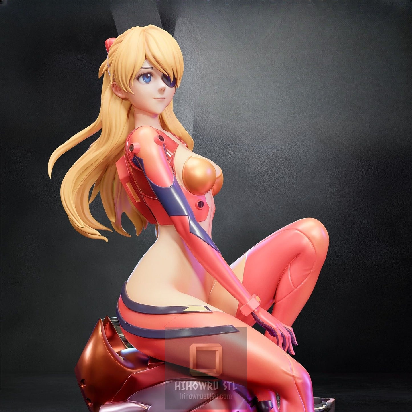4939 Asuka Langley Soryu NSFW - Neon Genesis Evangelion - STL 3D Print Files