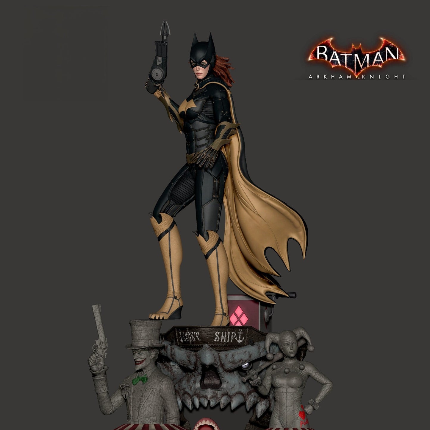 1652 Batgirl - Arkham Knight - STL 3D Print Files