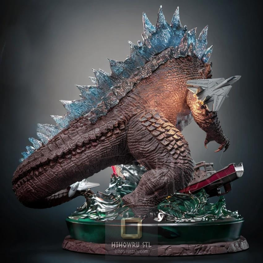 5604 Godzilla - STL 3D Print Files