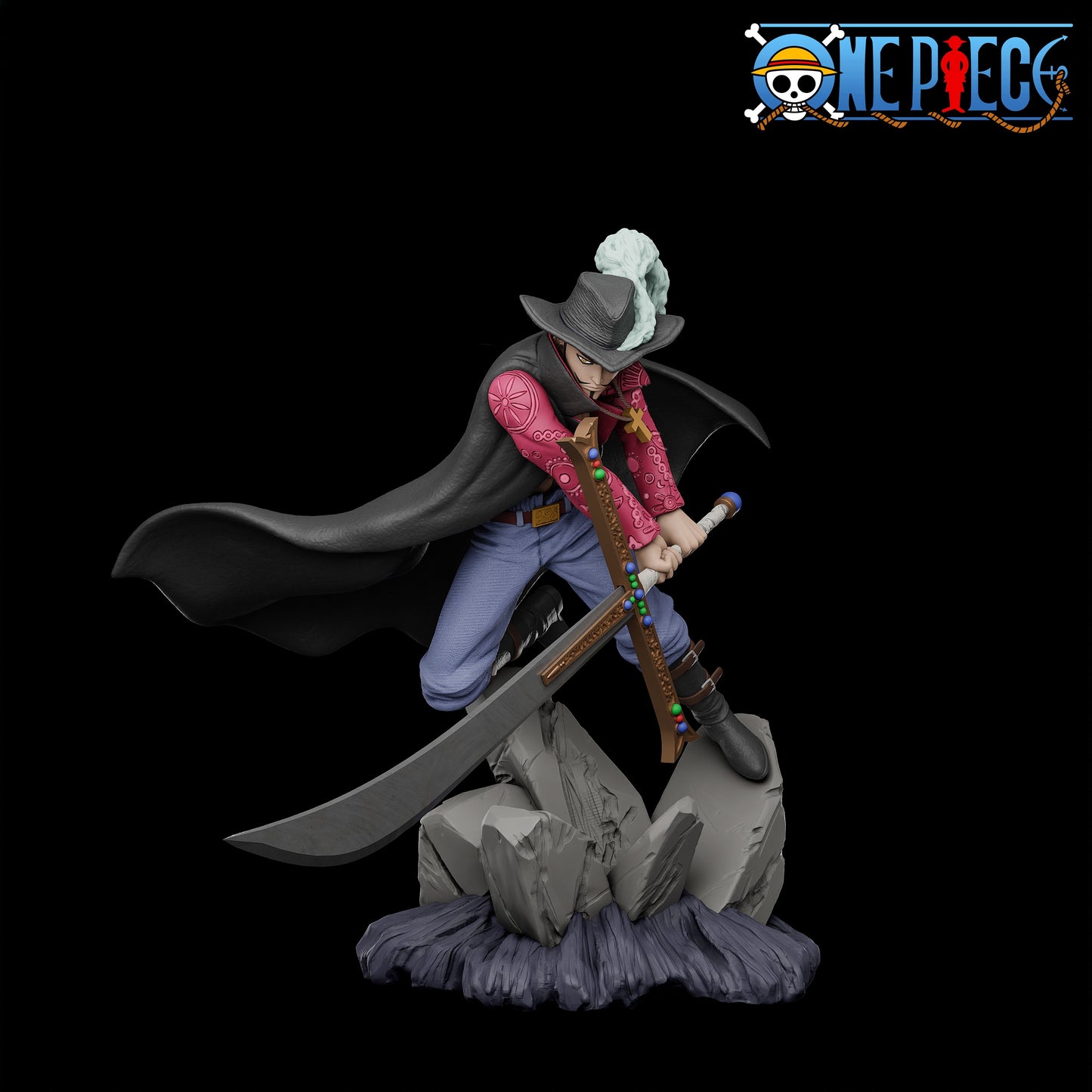 2210 Zoro vs Mihawk - One Piece - STL 3D Print Files