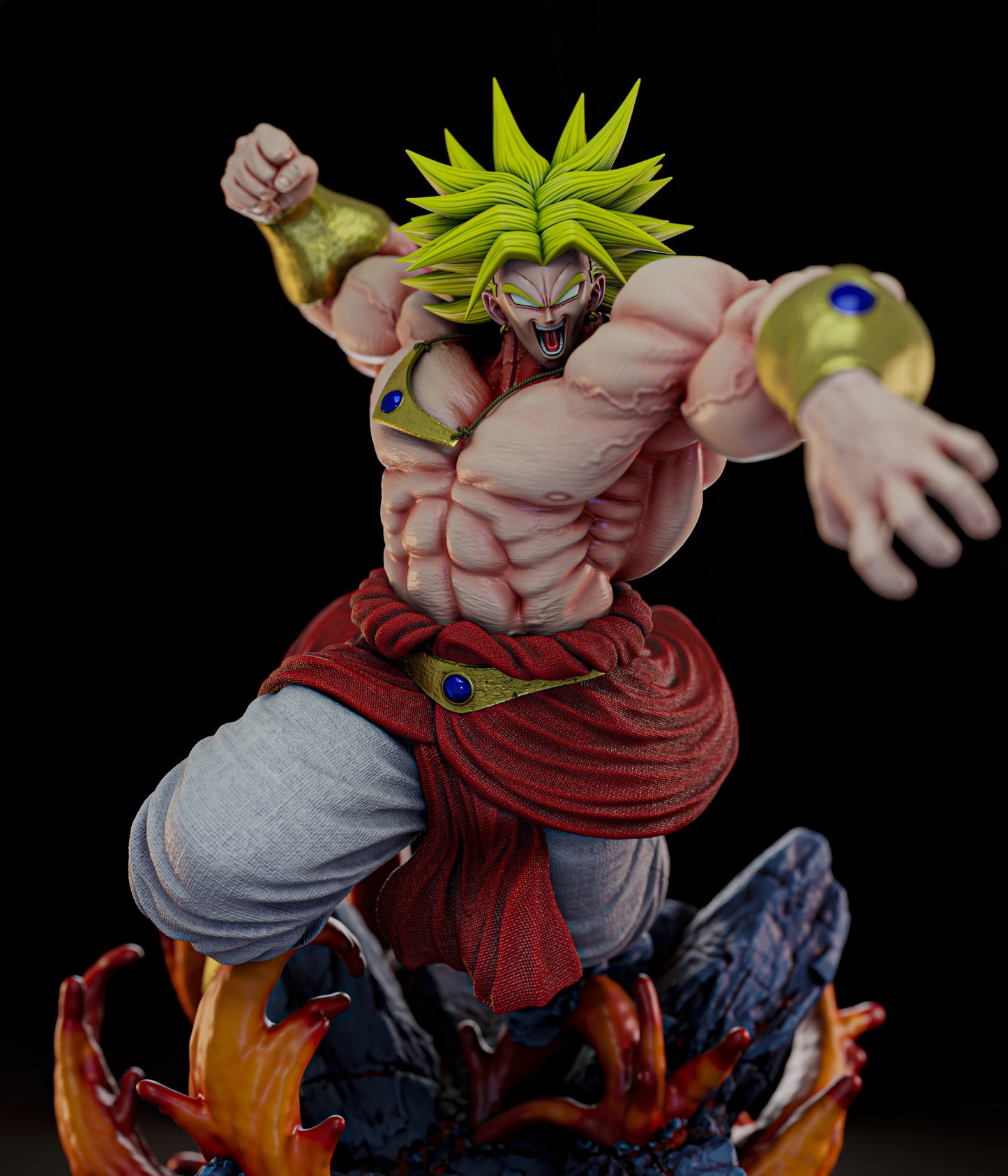 1949 Broly - Dragon Ball - STL 3D Print Files