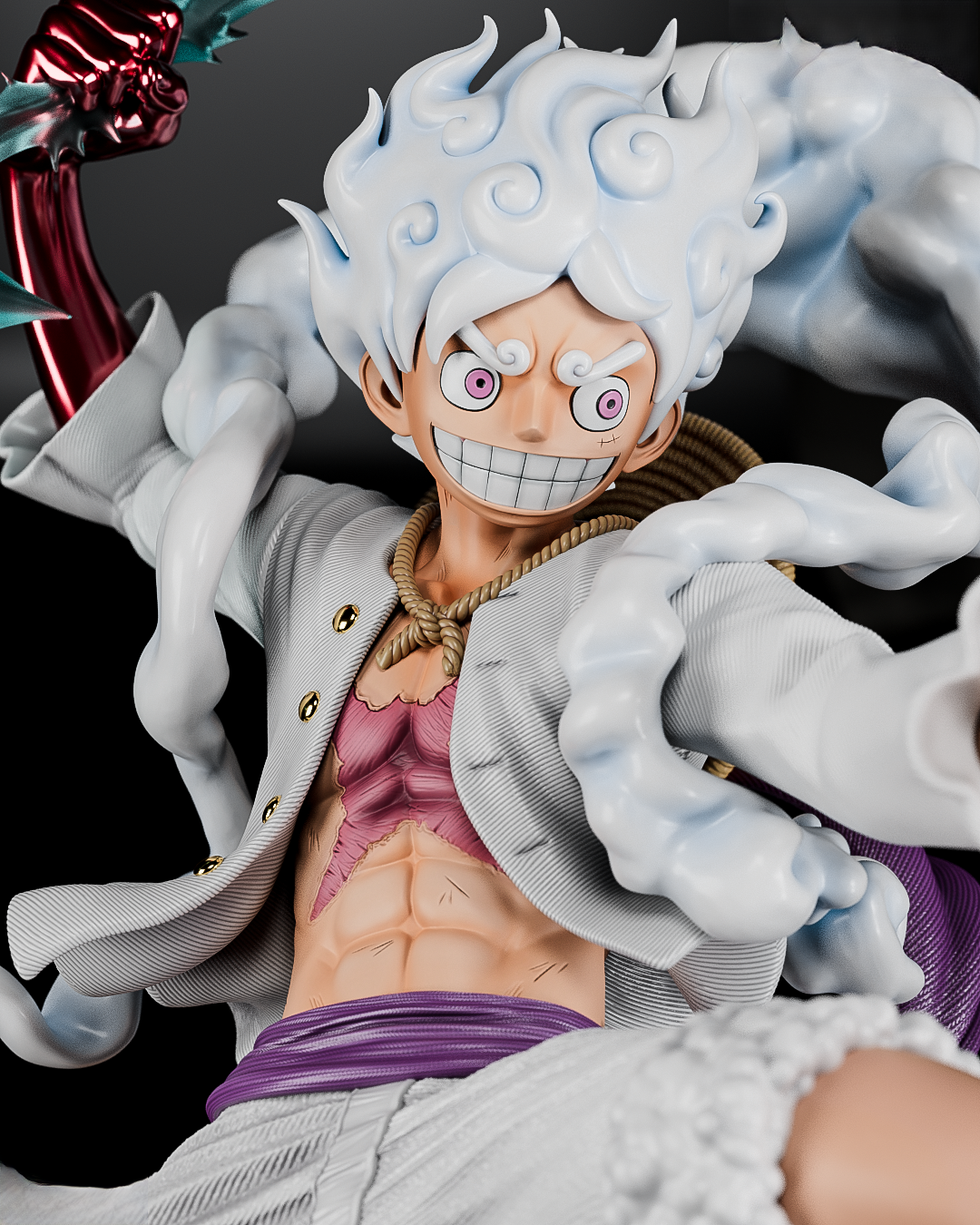 1958  Luffy Gear 5 - One Piece - STL 3D Print Files