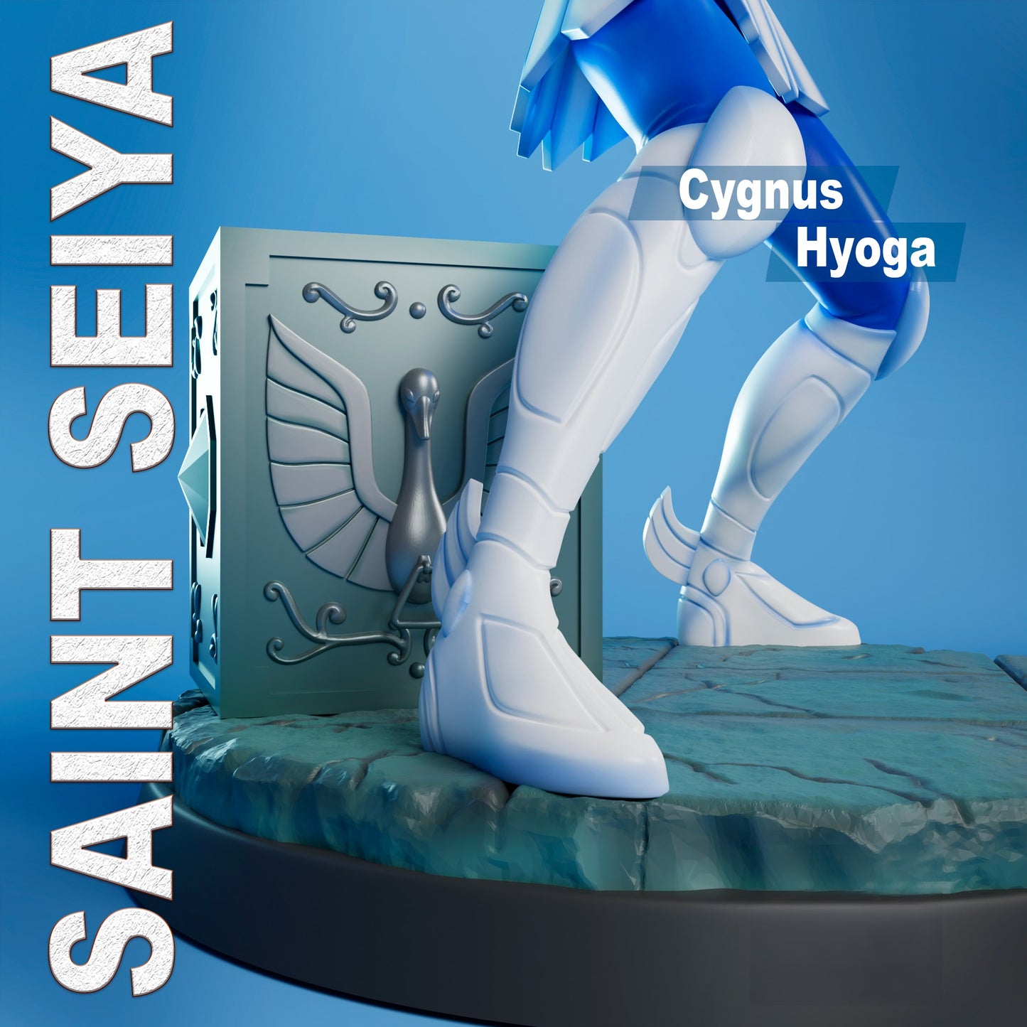 1803 Cygnus Hyoga - Saint Seiya - STL 3D Print Files