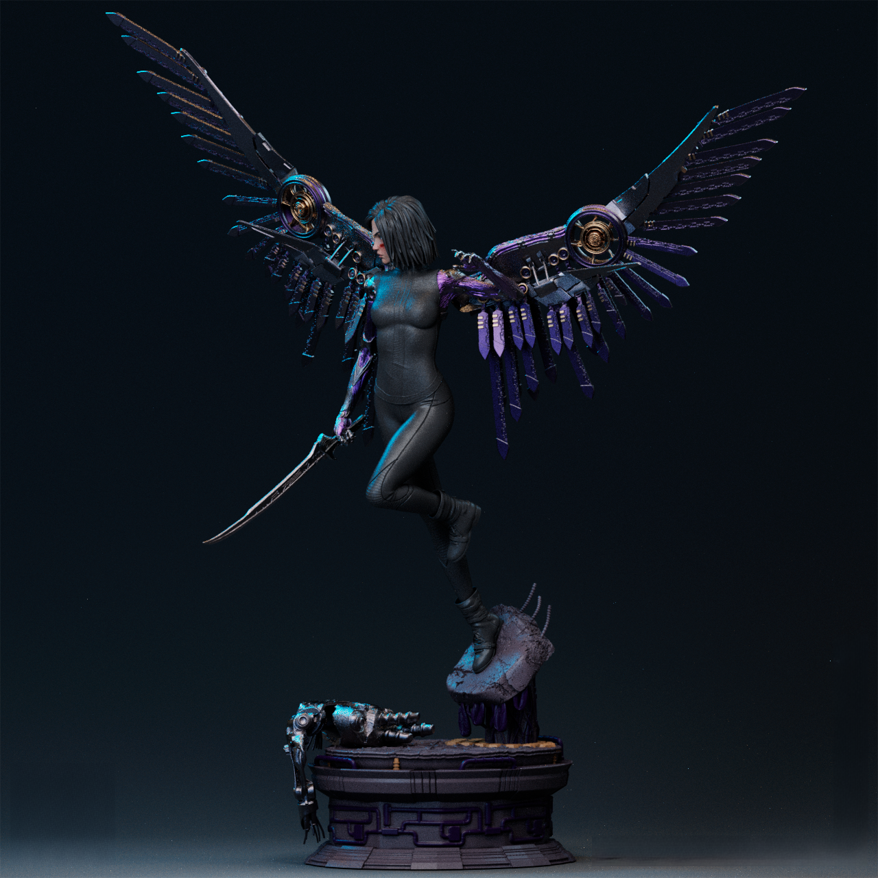 1655 Alita Battle Angel - STL 3D Print Files