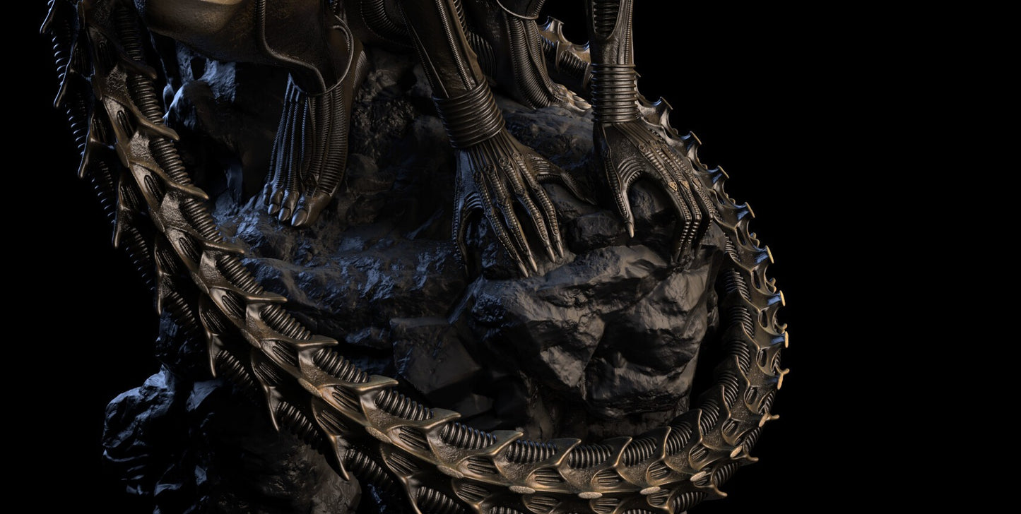 1685 Alien Xenomorph Big Chap - STL 3D Print Files