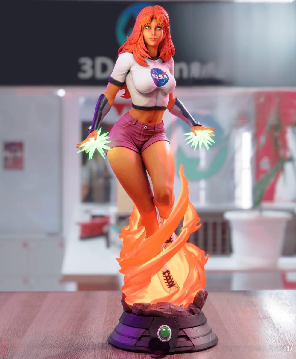 1776 Starfire NSFW - DC Comics - STL 3D Print Files