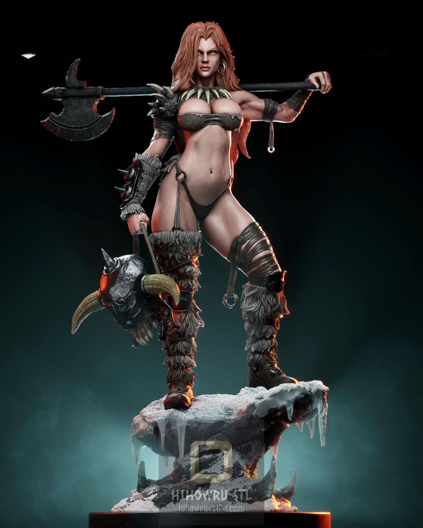 5436 Thyra - Viking Queen - STL 3D Print Files
