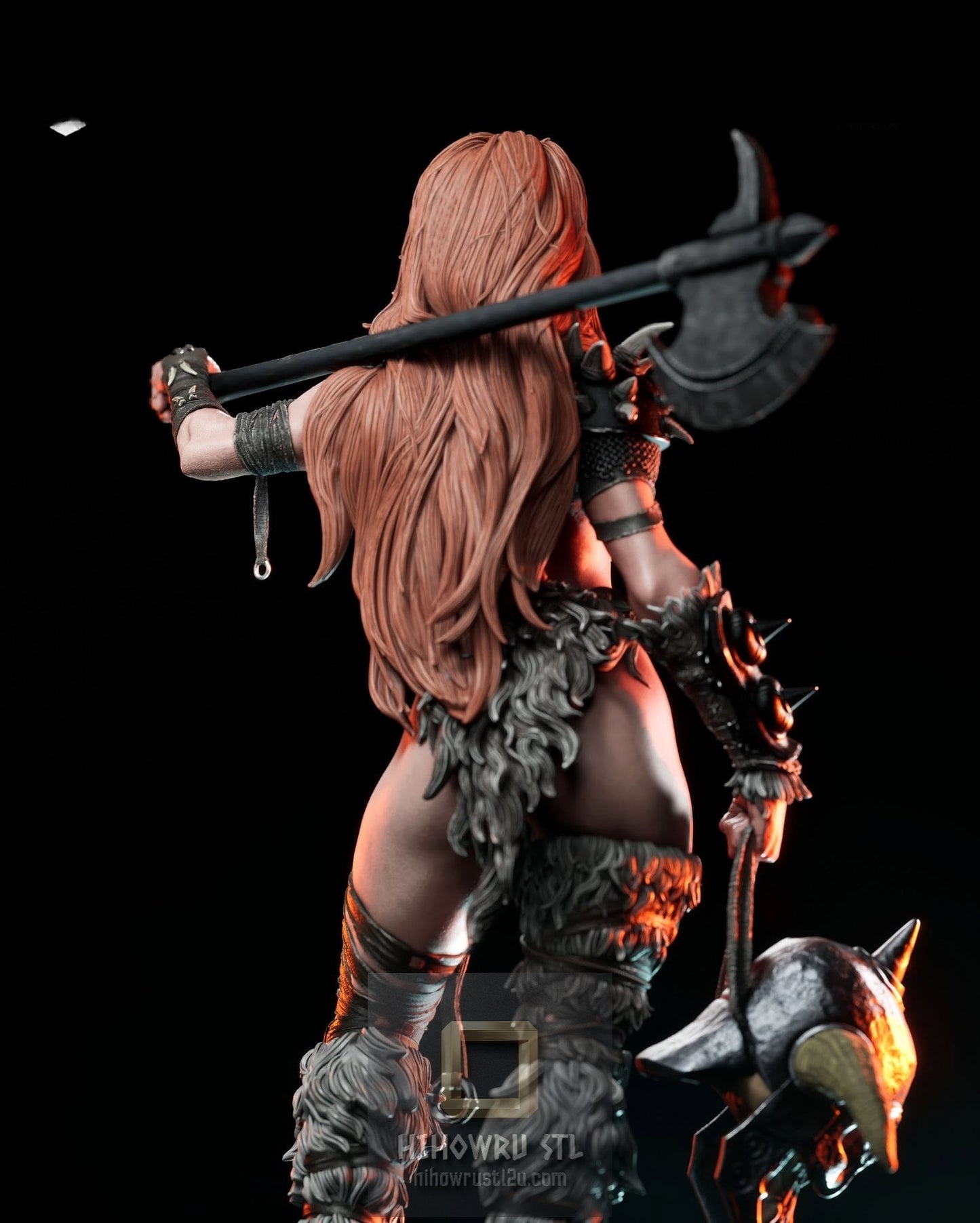 5436 Thyra - Viking Queen - STL 3D Print Files