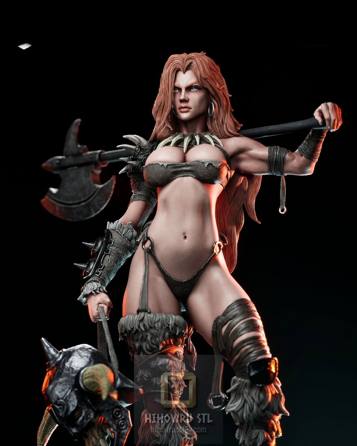 5436 Thyra - Viking Queen - STL 3D Print Files