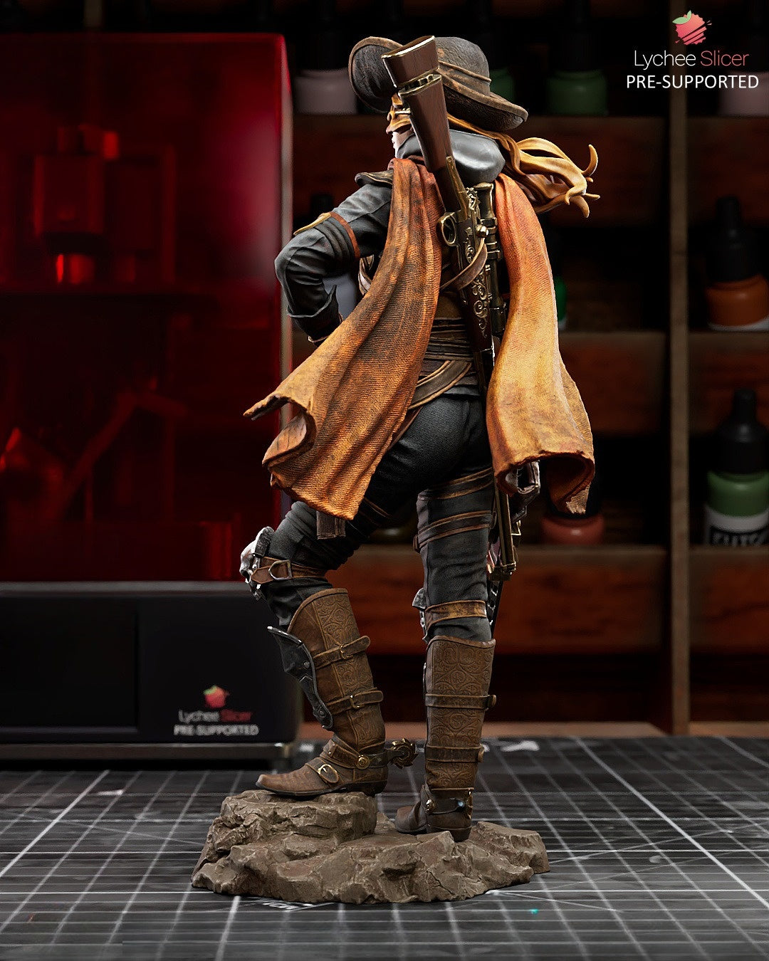 4009 Cowgirl - STL 3D Print Files