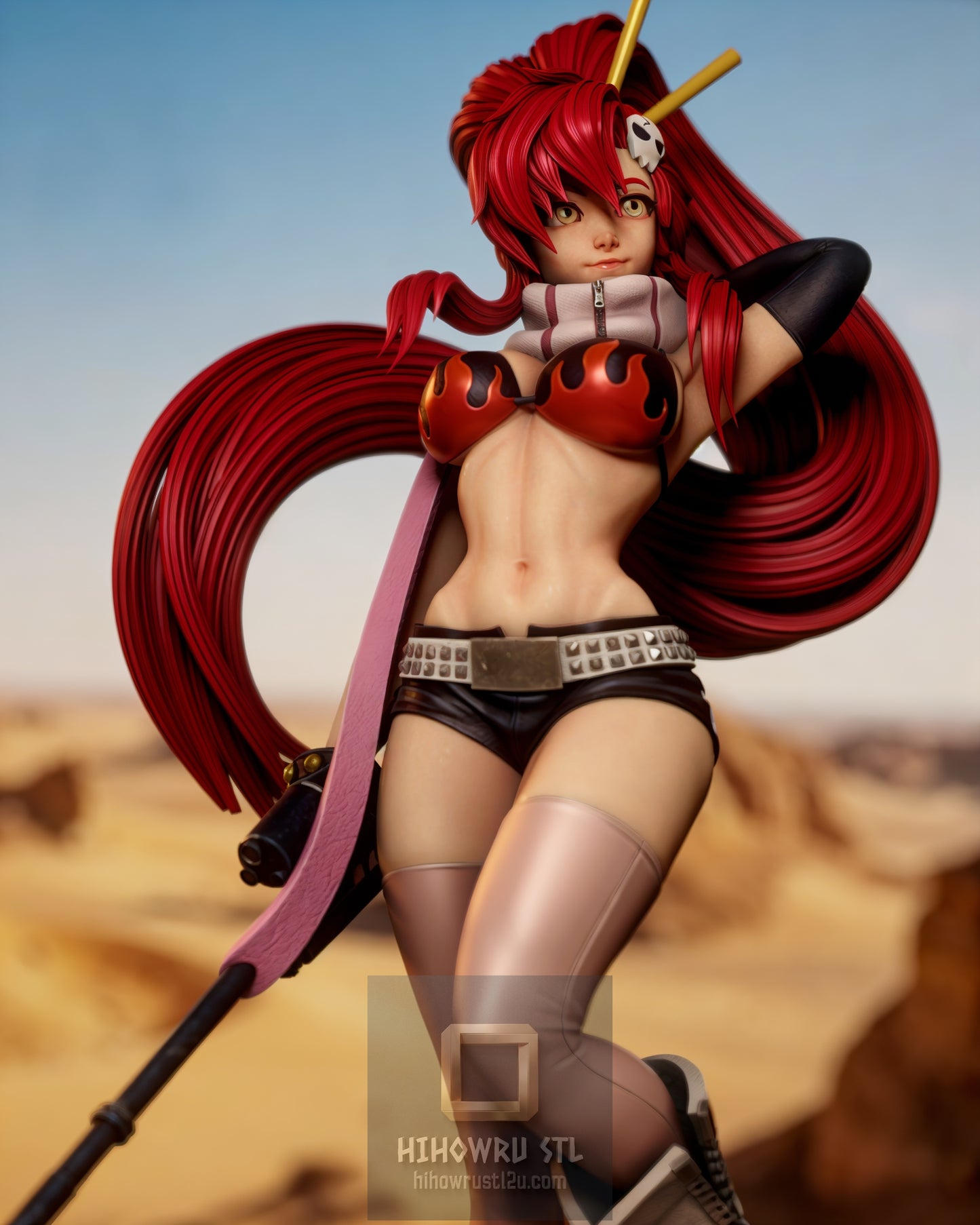 4975 Yoko Littner NSFW - Tengen Toppa Gurren Lagann - STL 3D Print Files