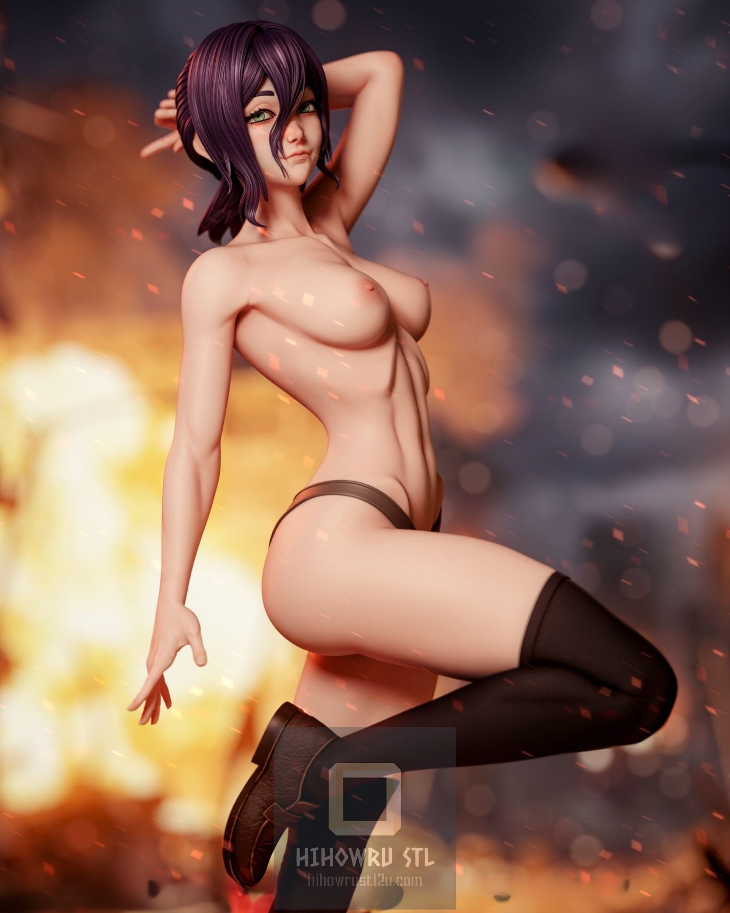 4893 Reze NSFW - Chainsaw Man - STL 3D Print Files