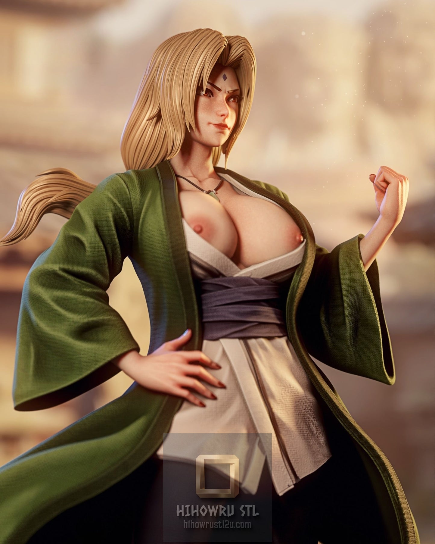5305 Tsunade NSFW - Naruto - STL 3D Print Files