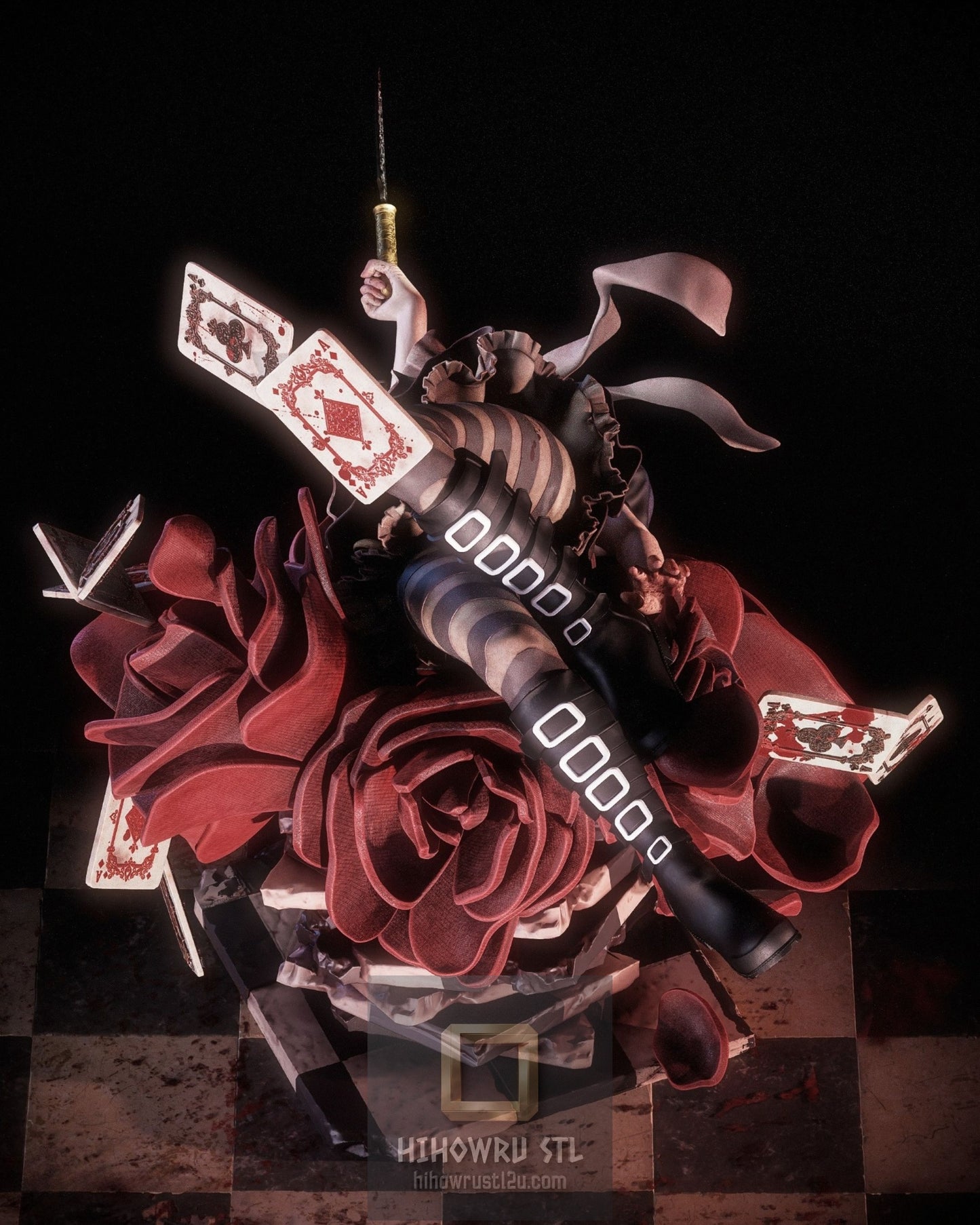 5358 Alice NSFW - American McGee's Alice - STL 3D Print Files