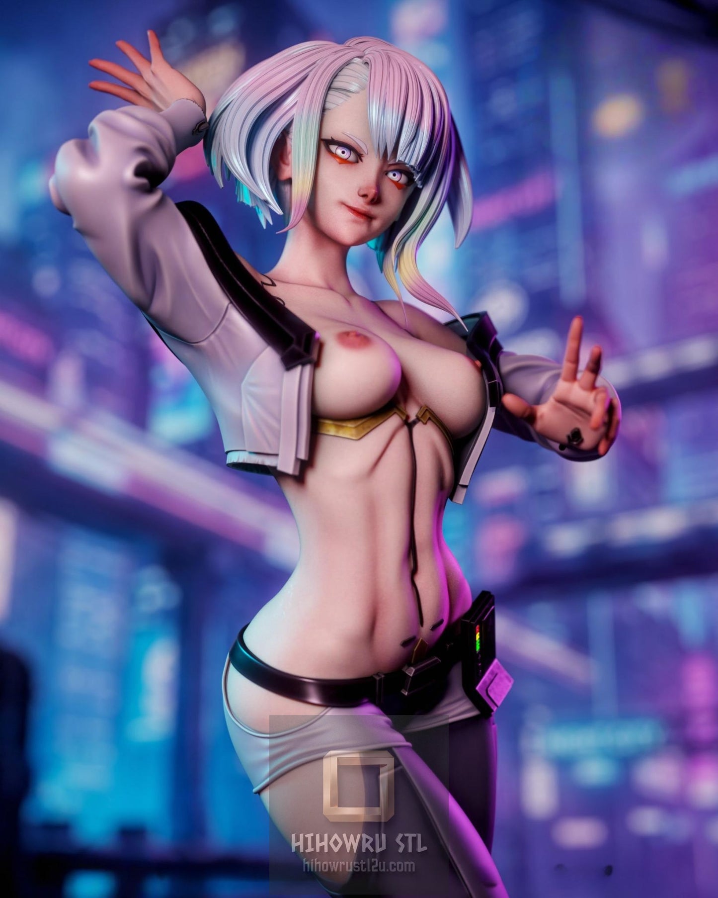 5515 Lucy NSFW - Cyberpunk Edgerunners - STL 3D Print Files