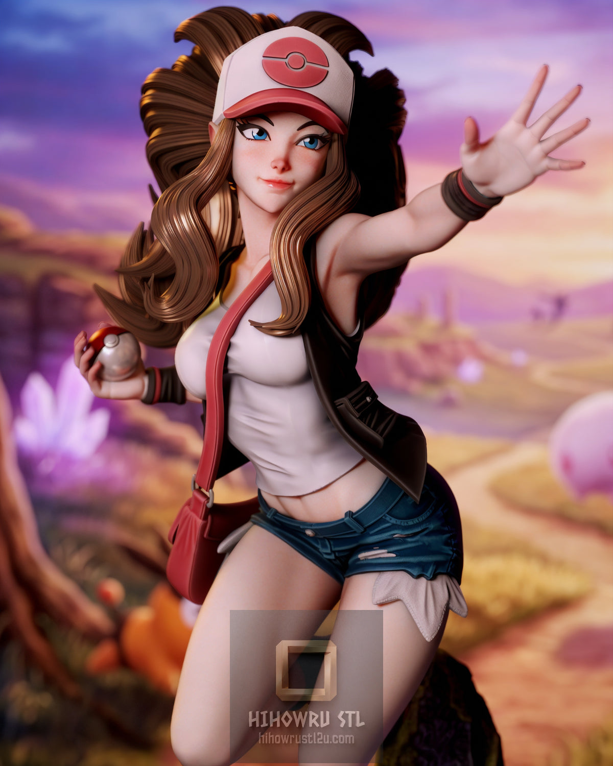5538 Hilda NSFW - Pokemon - STL 3D Print Files